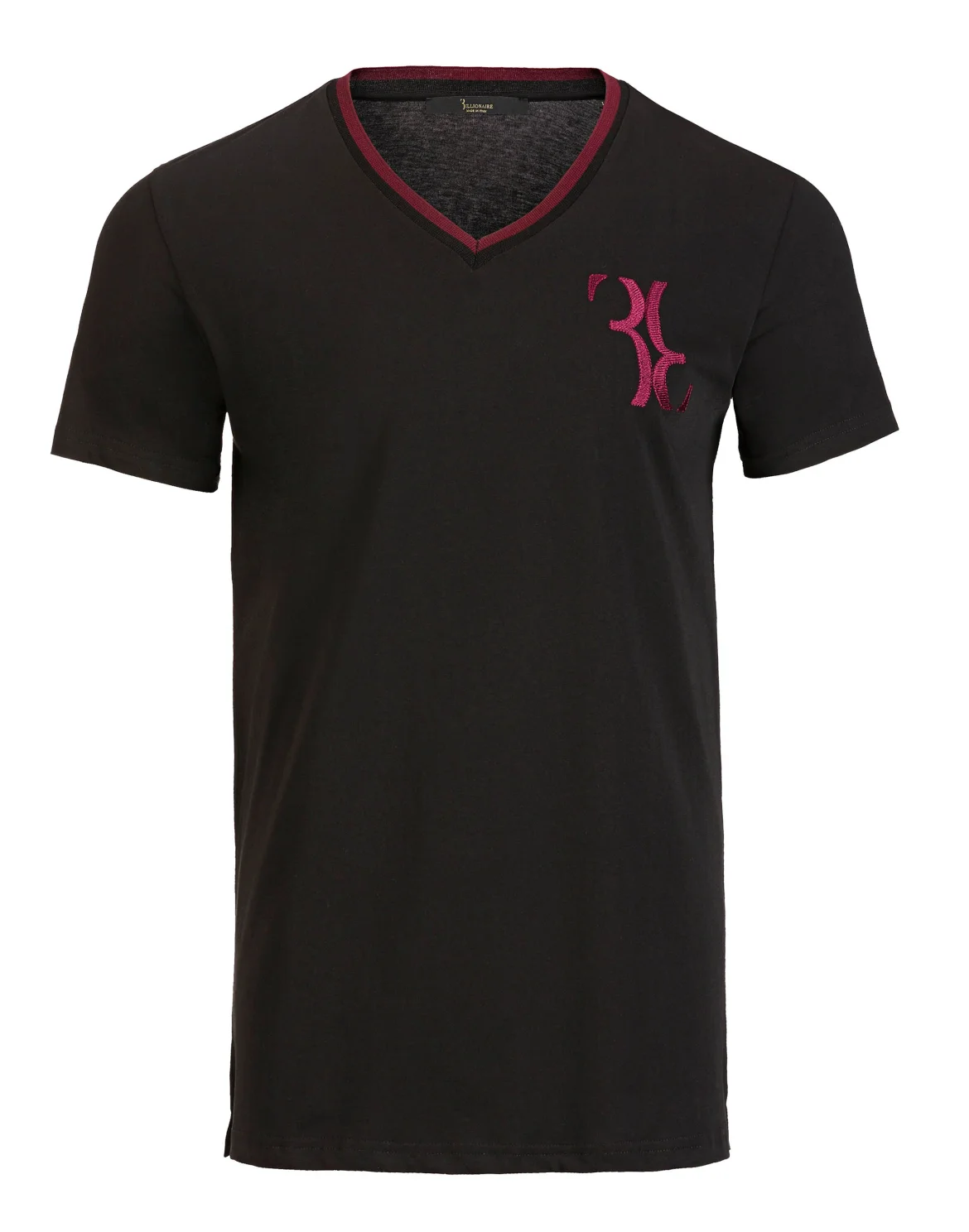 T-shirt V-Neck SS "Brian", цвет: Черный