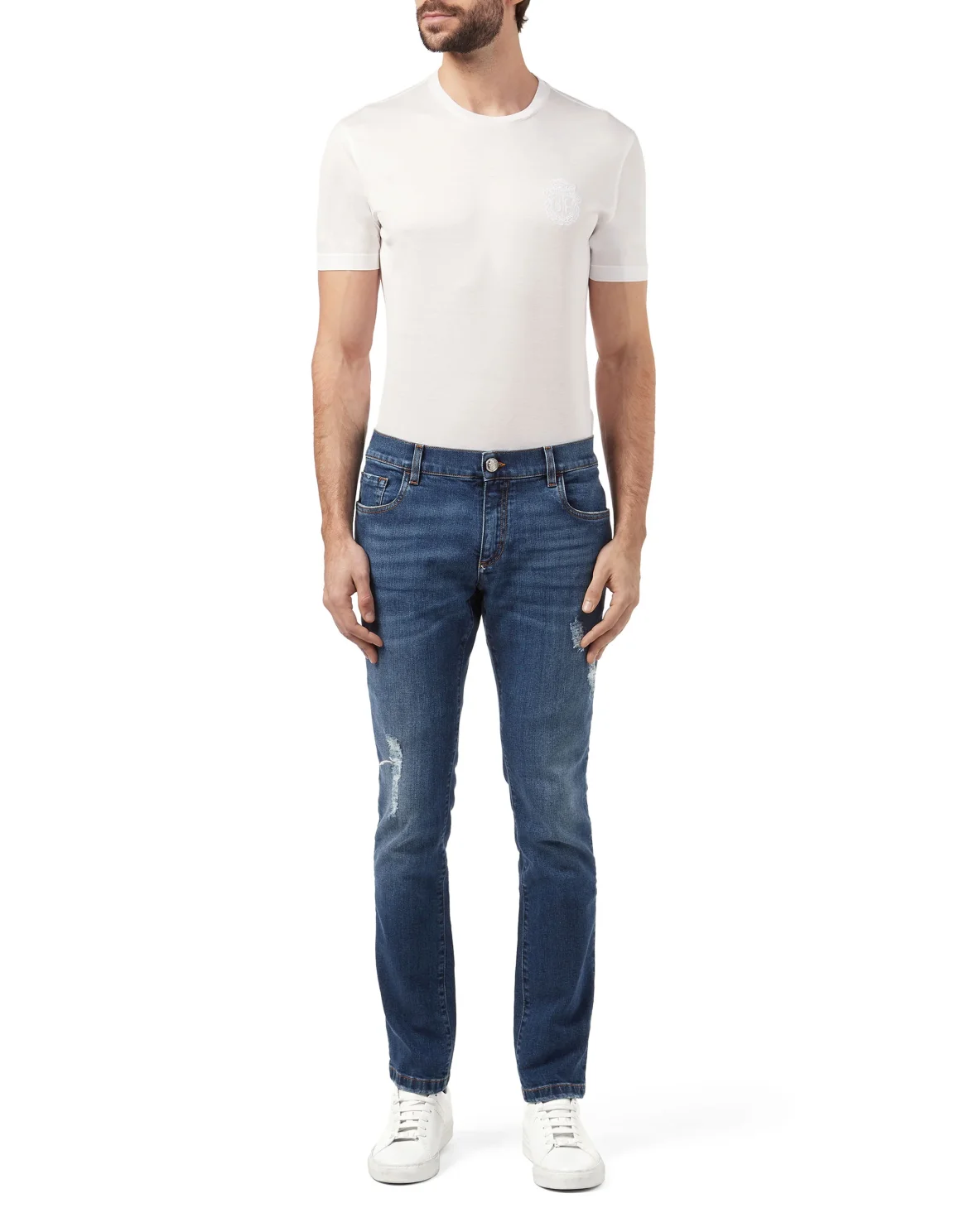 Super slim fit Members only, цвет: Синий