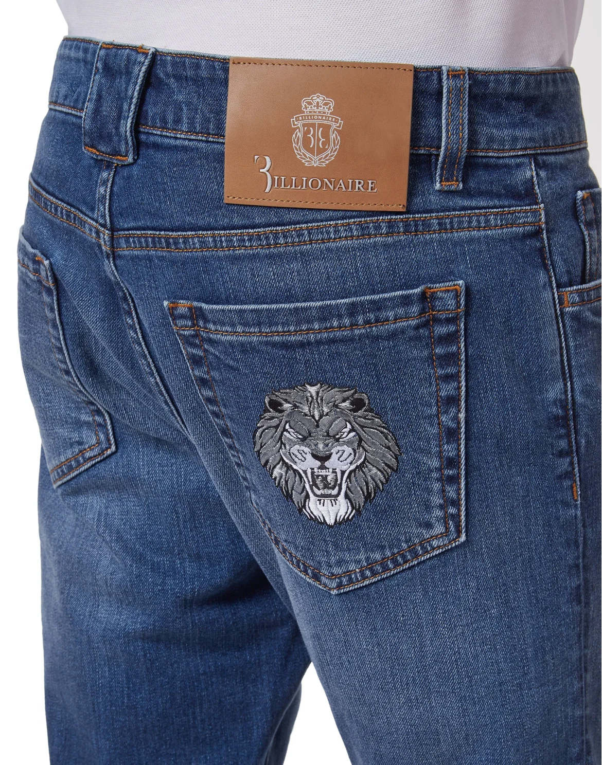 Super Straight Cut Lion, цвет: Синий