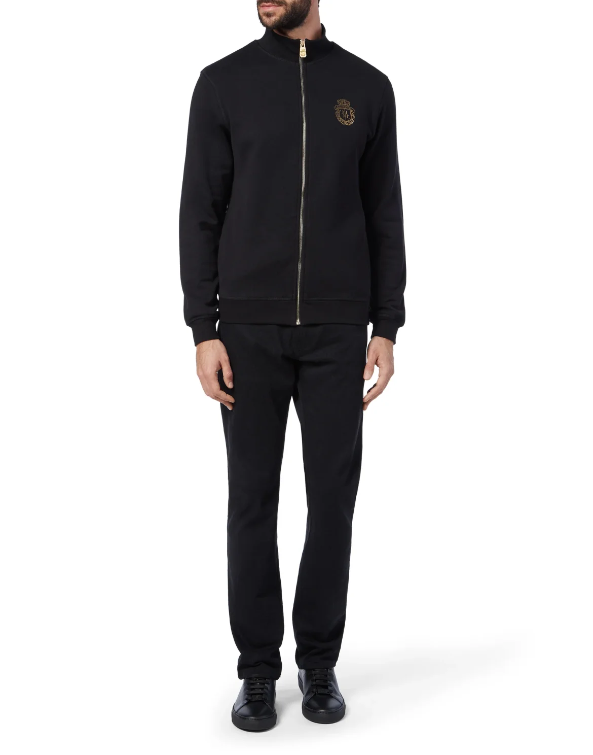 Jogging Jacket Crest, цвет: Черный
