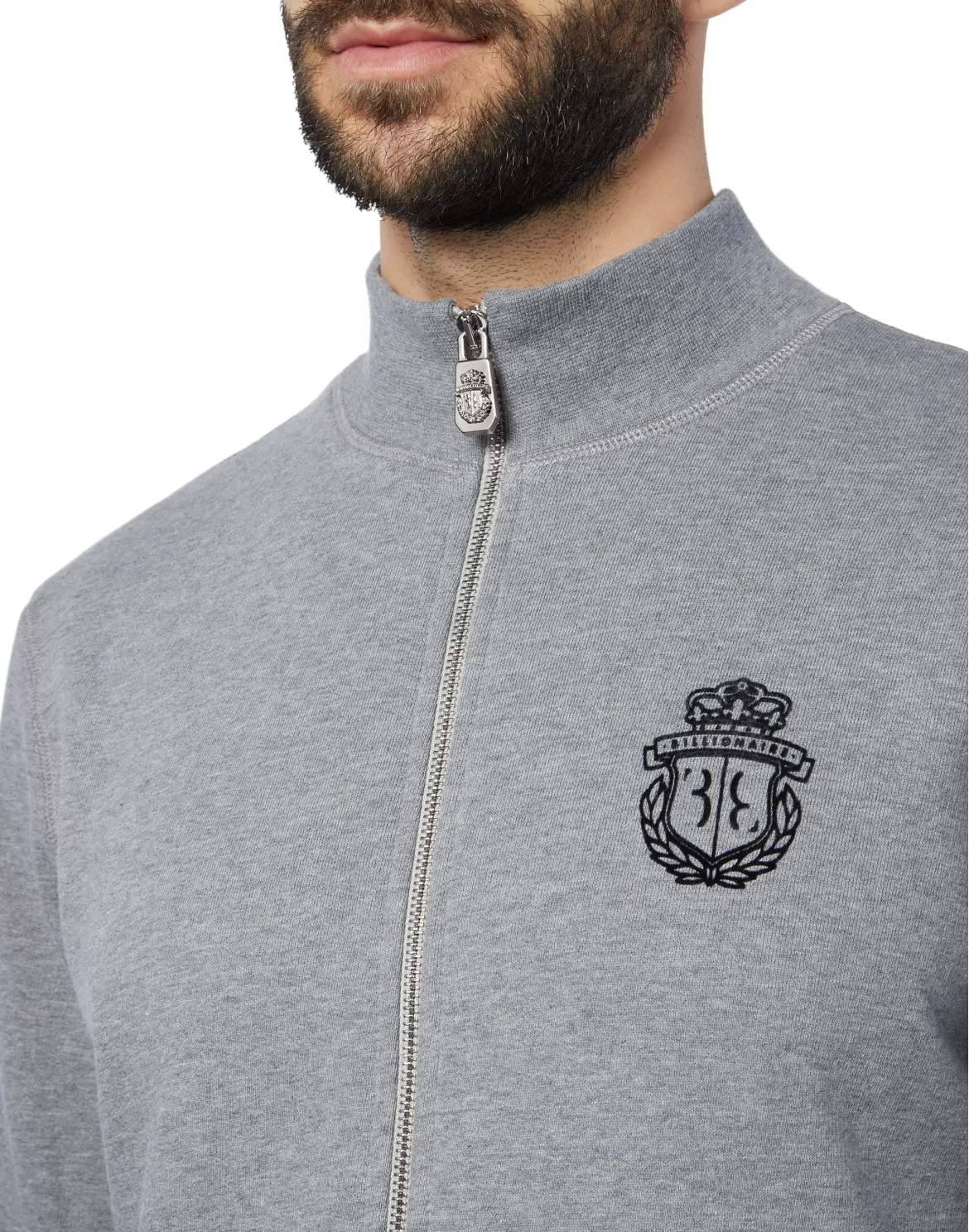 Jogging Jacket Crest, цвет: Серый