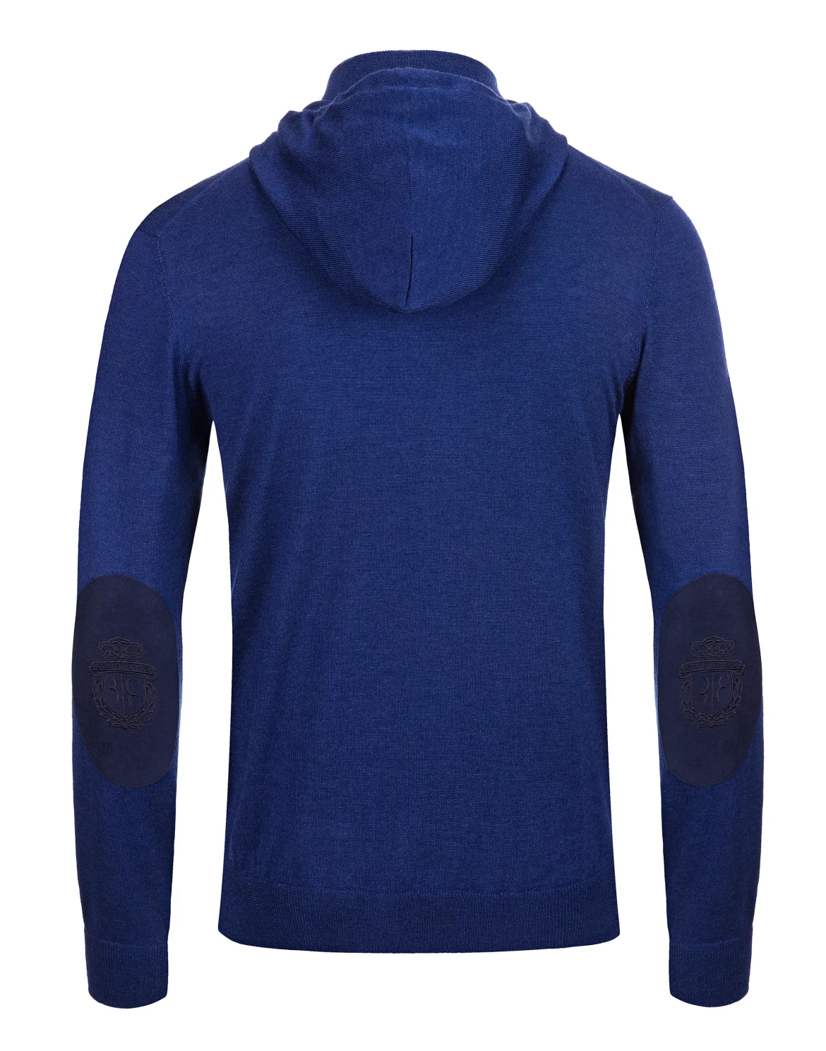 Knit hoodie Crest, цвет: Синий