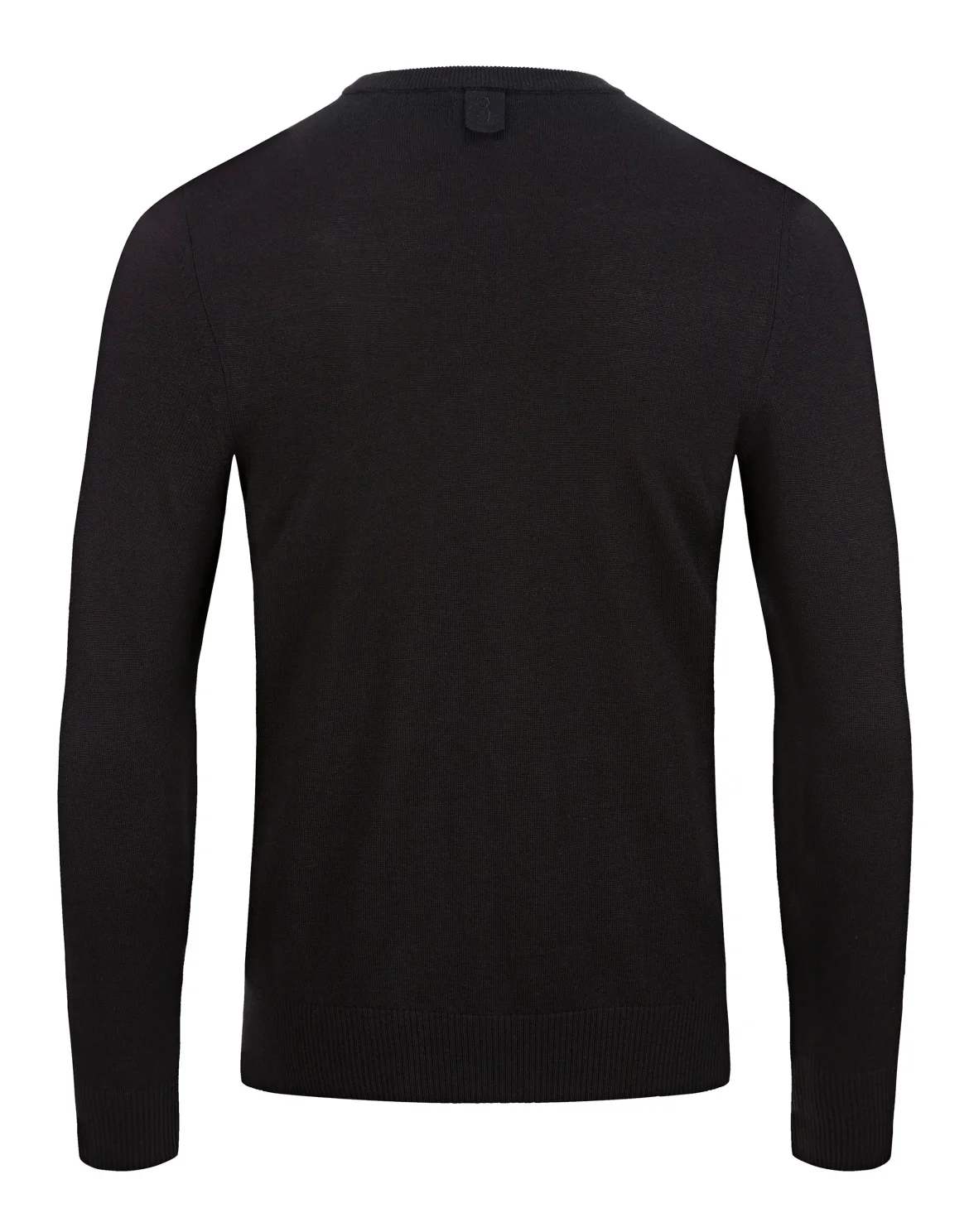 Pullover Round Neck LS Lion, цвет: Черный