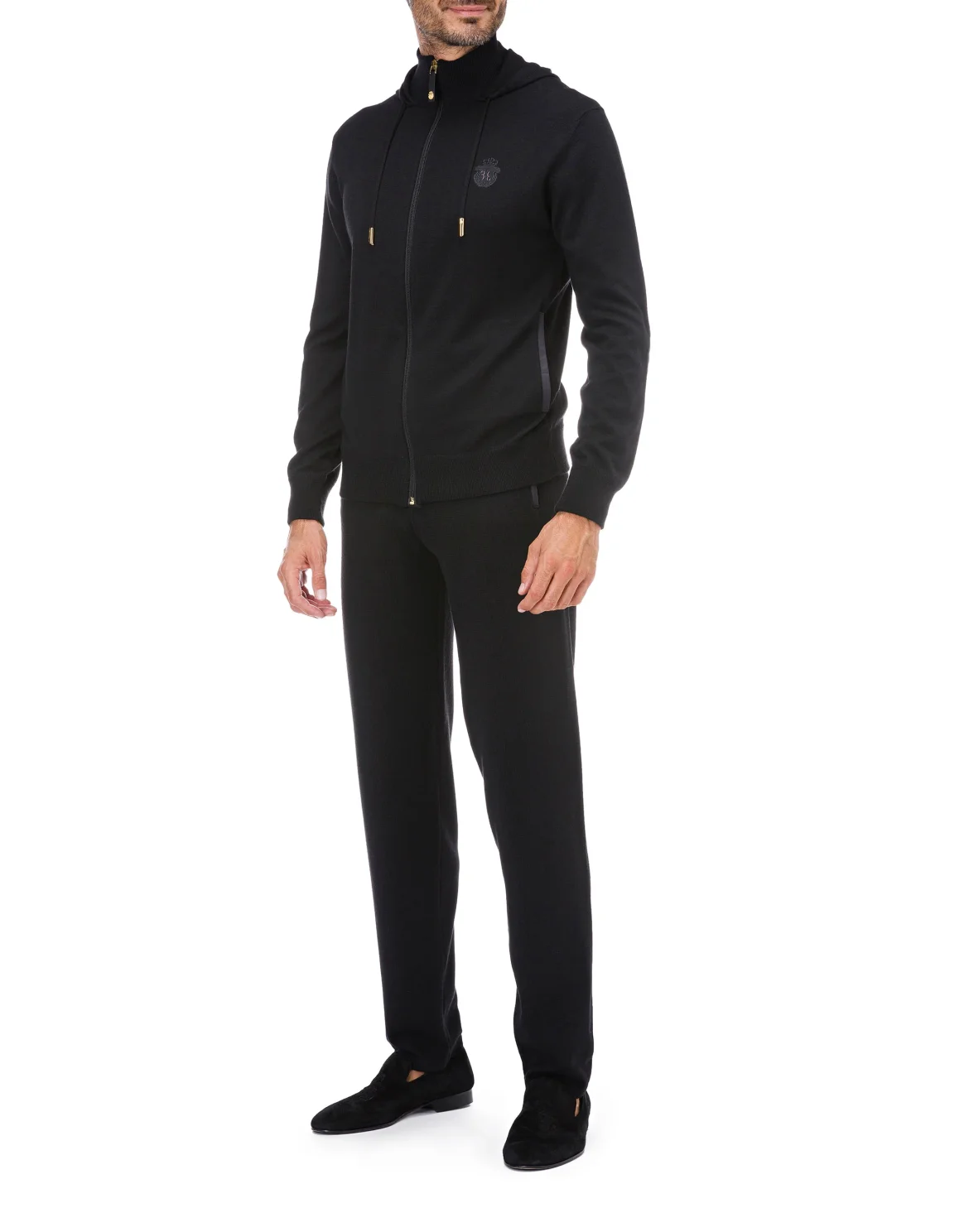 Knit Jogging Trousers -T Crest, цвет: Черный