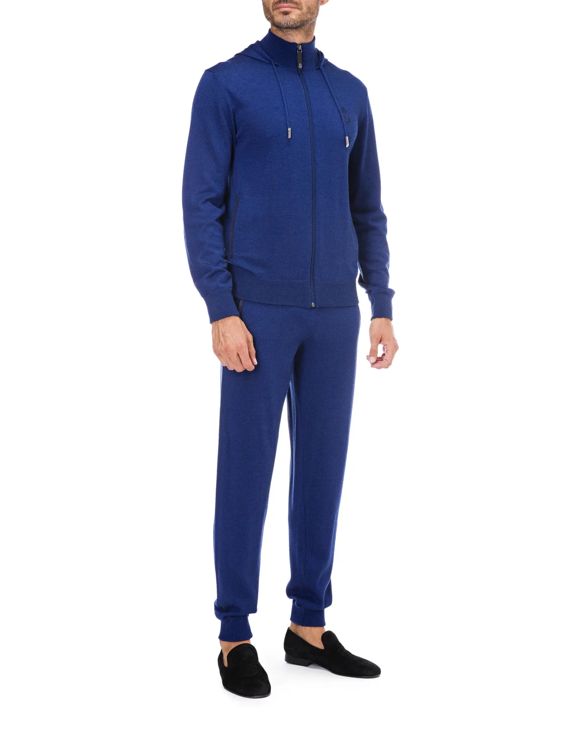 Knit Jogging Trousers -T Crest, цвет: Синий