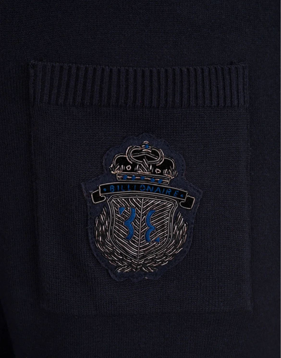 Knit Jogging Trousers Crest, цвет: Синий