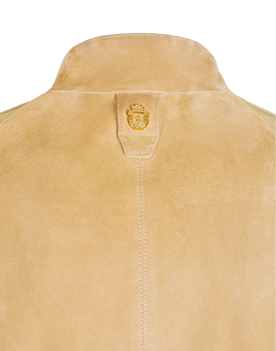 Leather Bomber Crest, цвет: Бежевый
