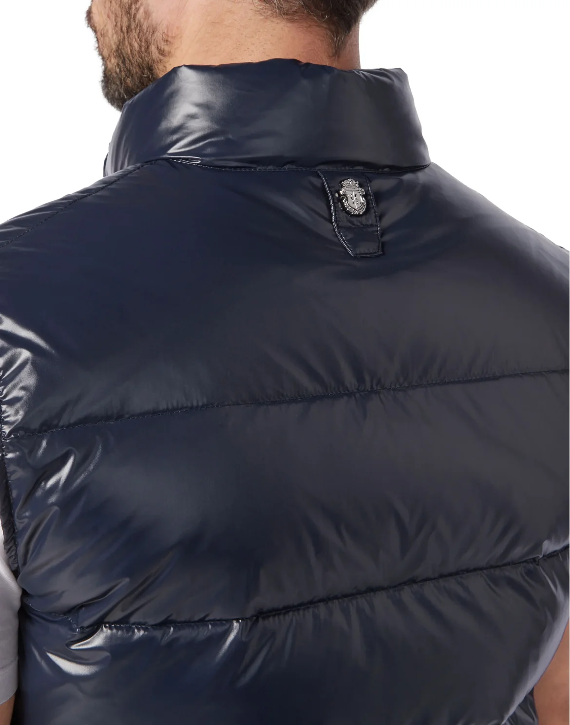 Short Vest Crest, цвет: Синий