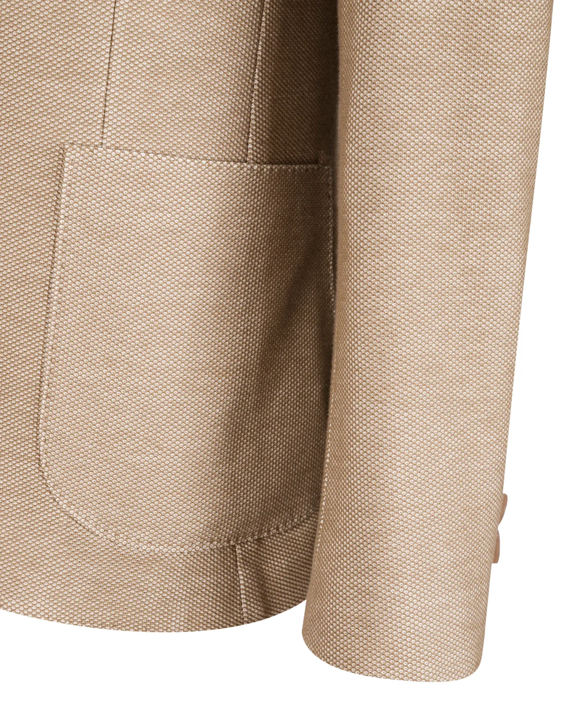 Blazer Slim Fit Crest, цвет: Бежевый
