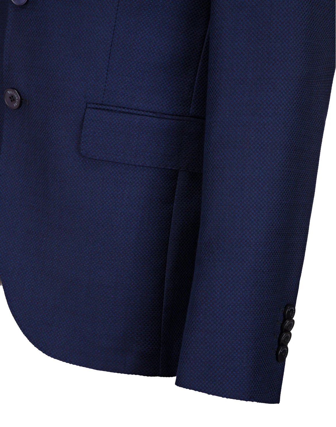 Blazer Slim Fit Double B, цвет: Синий