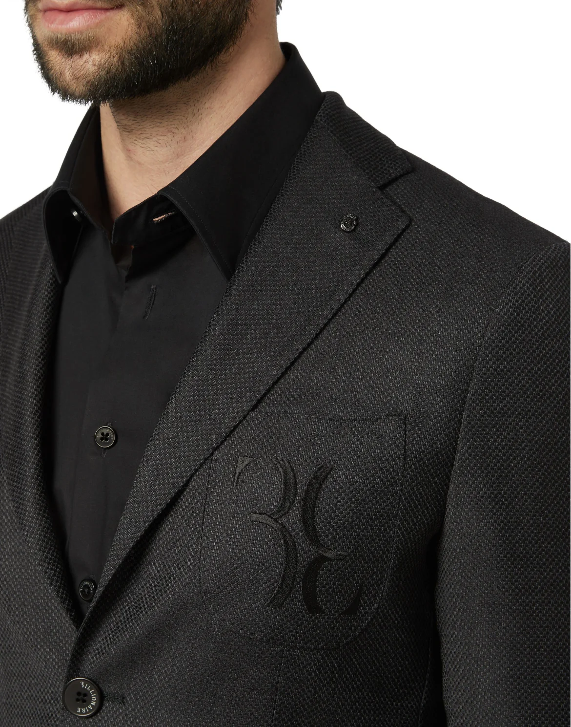 Blazer Slim Fit Double B, цвет: Серый