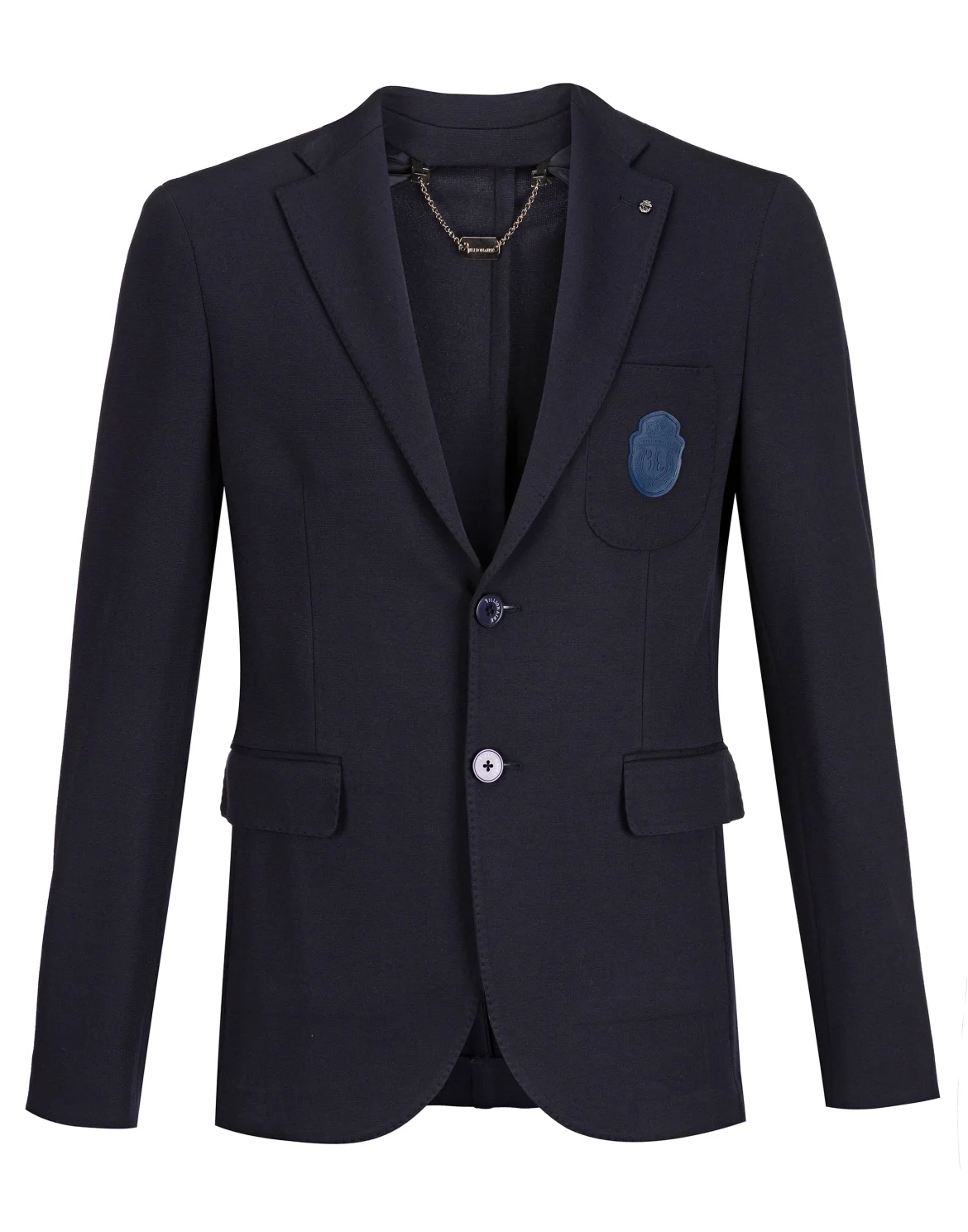 Blazer Slim Fit Crest, цвет: Синий