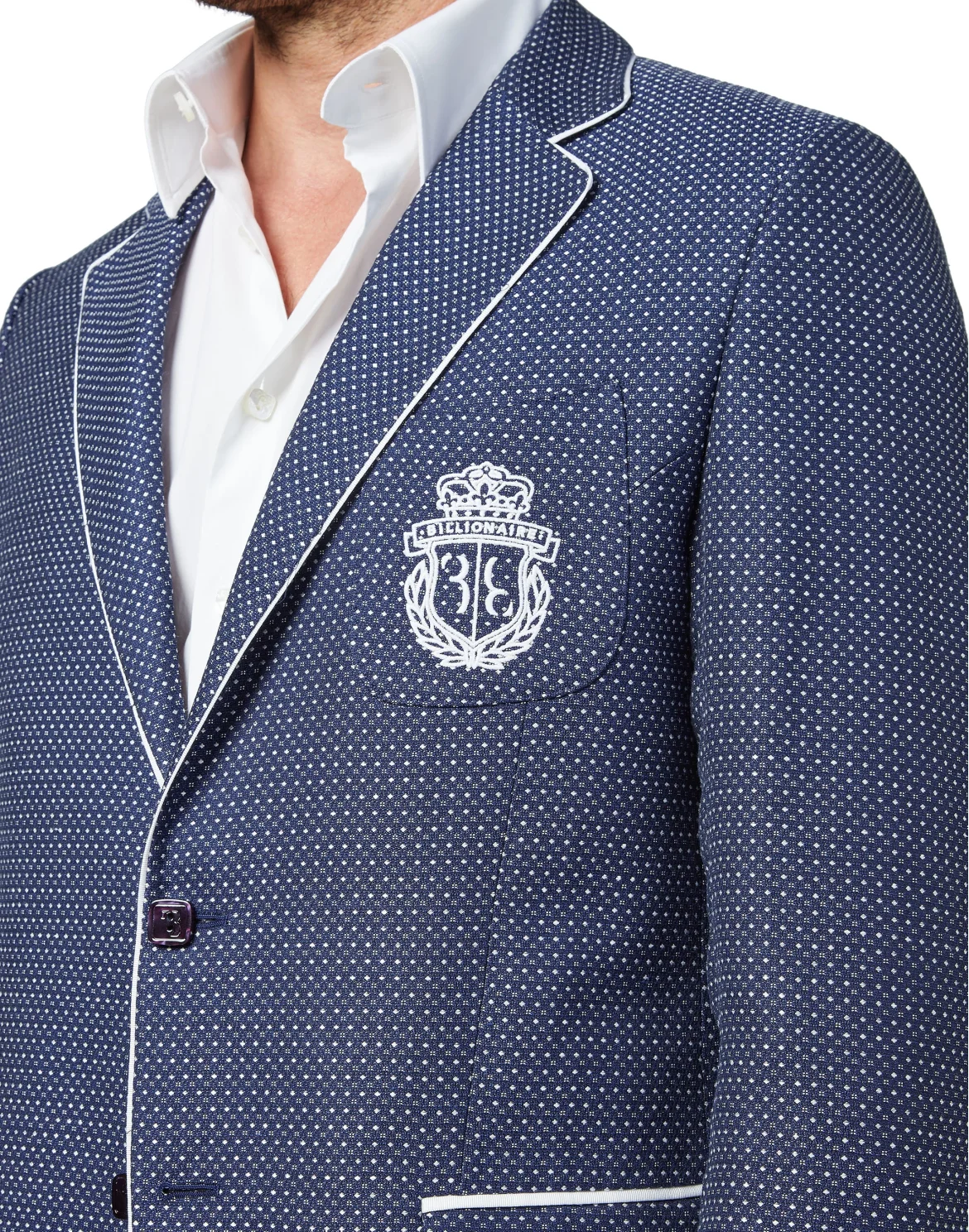 Blazer Regular Fit Crest, цвет: Синий