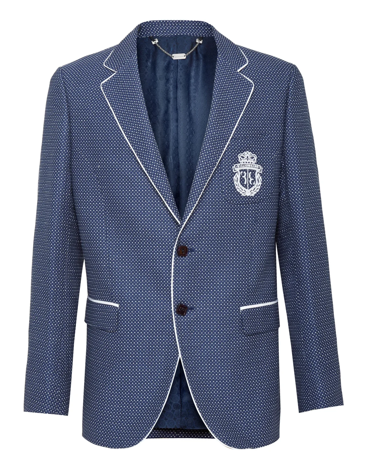 Blazer Regular Fit Crest, цвет: Синий