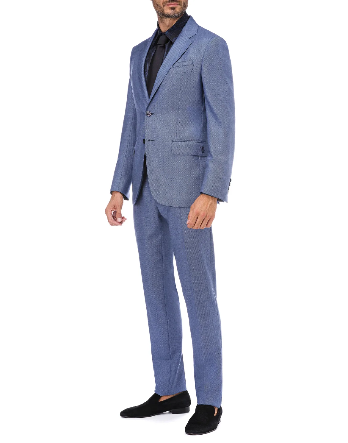 Blazer Regular Fit Double B, цвет: Голубой