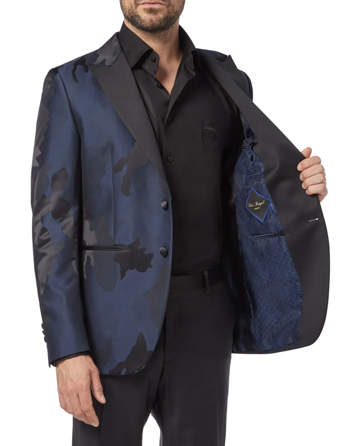 Blazer Camouflage, цвет: Синий