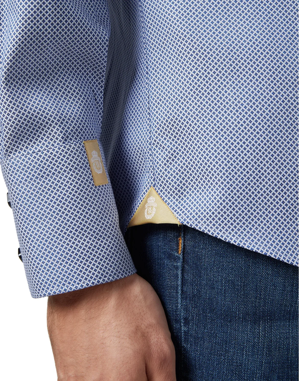 Shirt Silver Cut LS/Milano Original, цвет: Синий