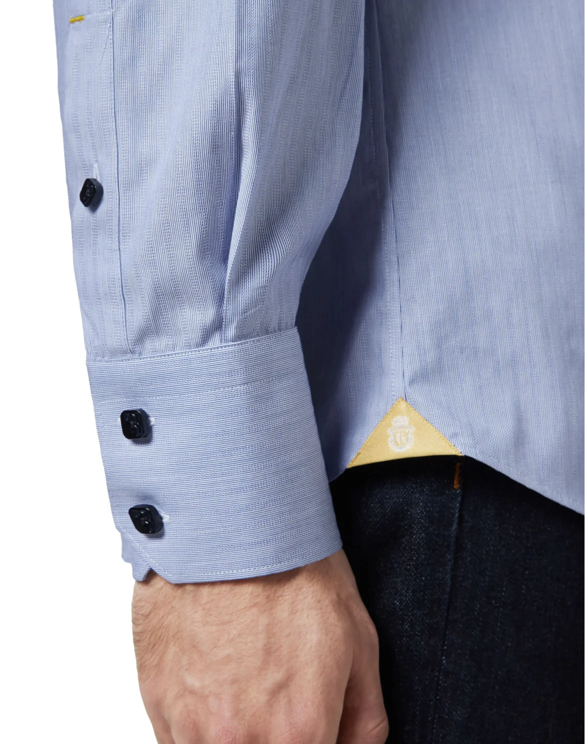 Shirt Silver Cut LS/Flavio Original, цвет: Синий