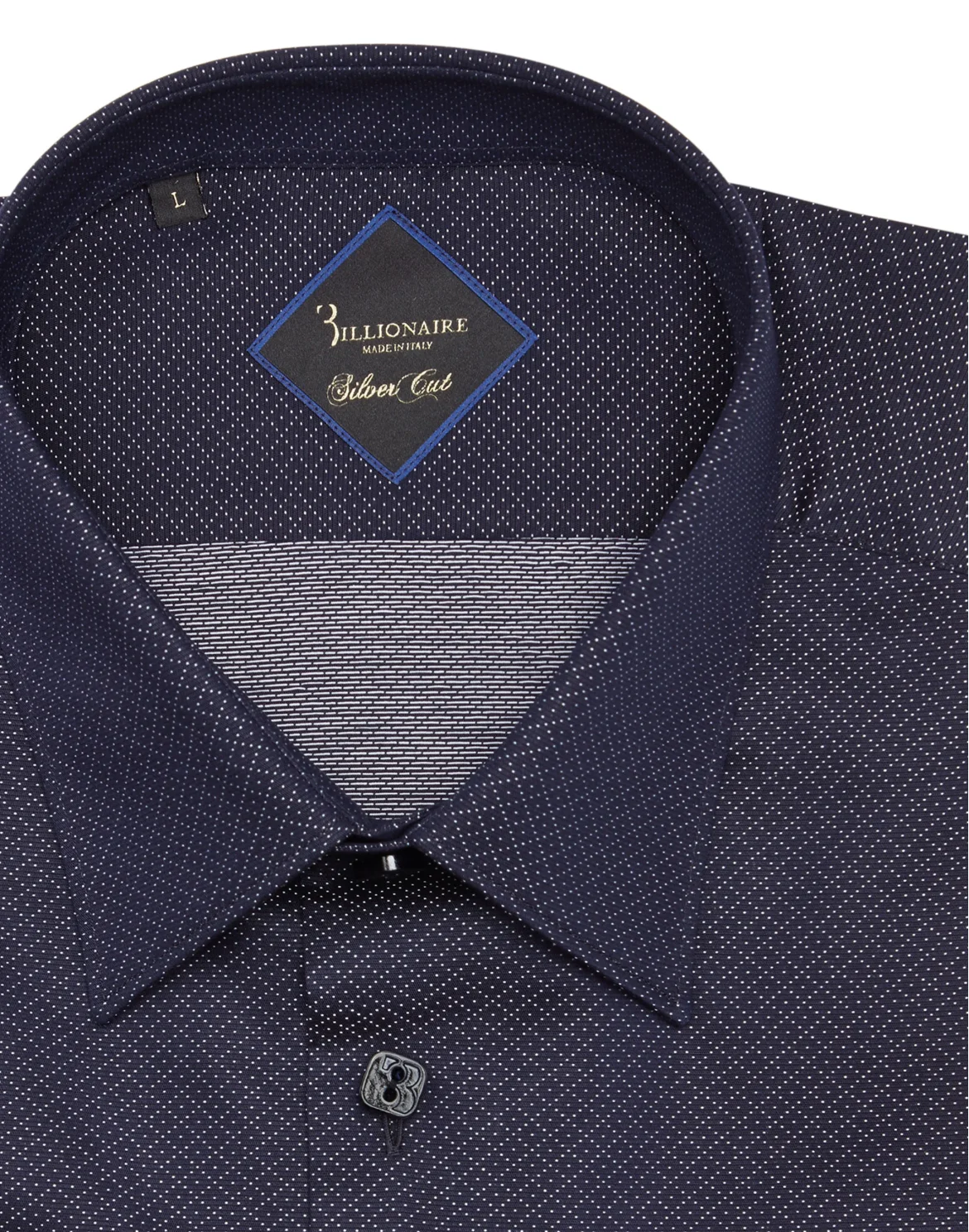 Shirt Silver Cut LS/Milano Double B, цвет: Синий
