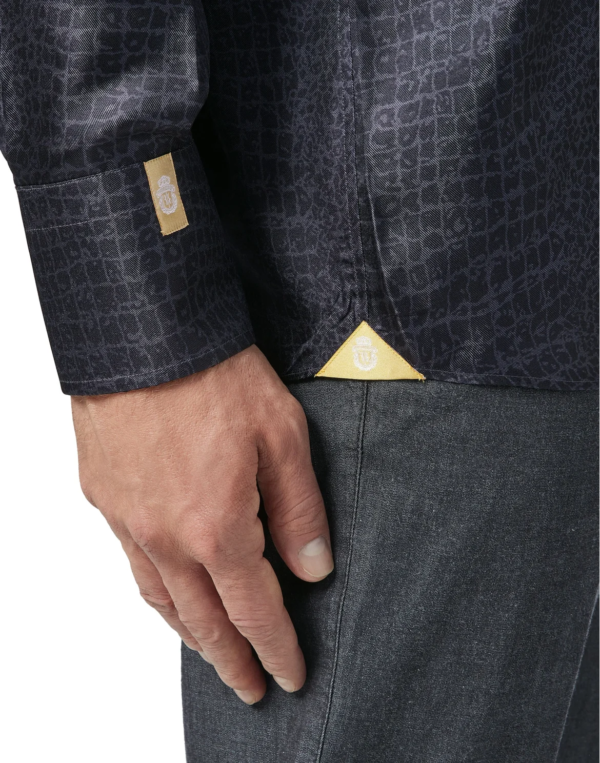 Shirt Gold Cut LS/Milano Original, цвет: Черный