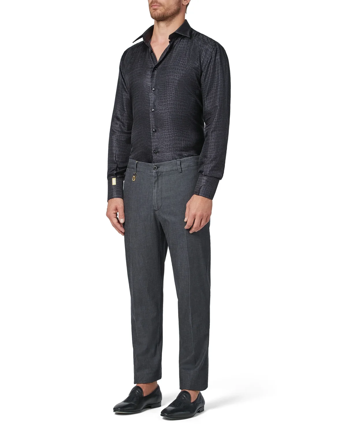Shirt Gold Cut LS/Milano Original, цвет: Черный
