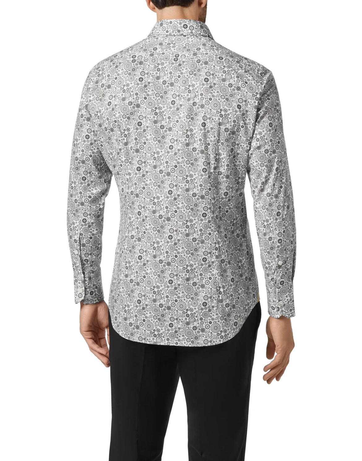 Shirt Silver Cut LS/Milano/Multi/ Original, цвет: Черный