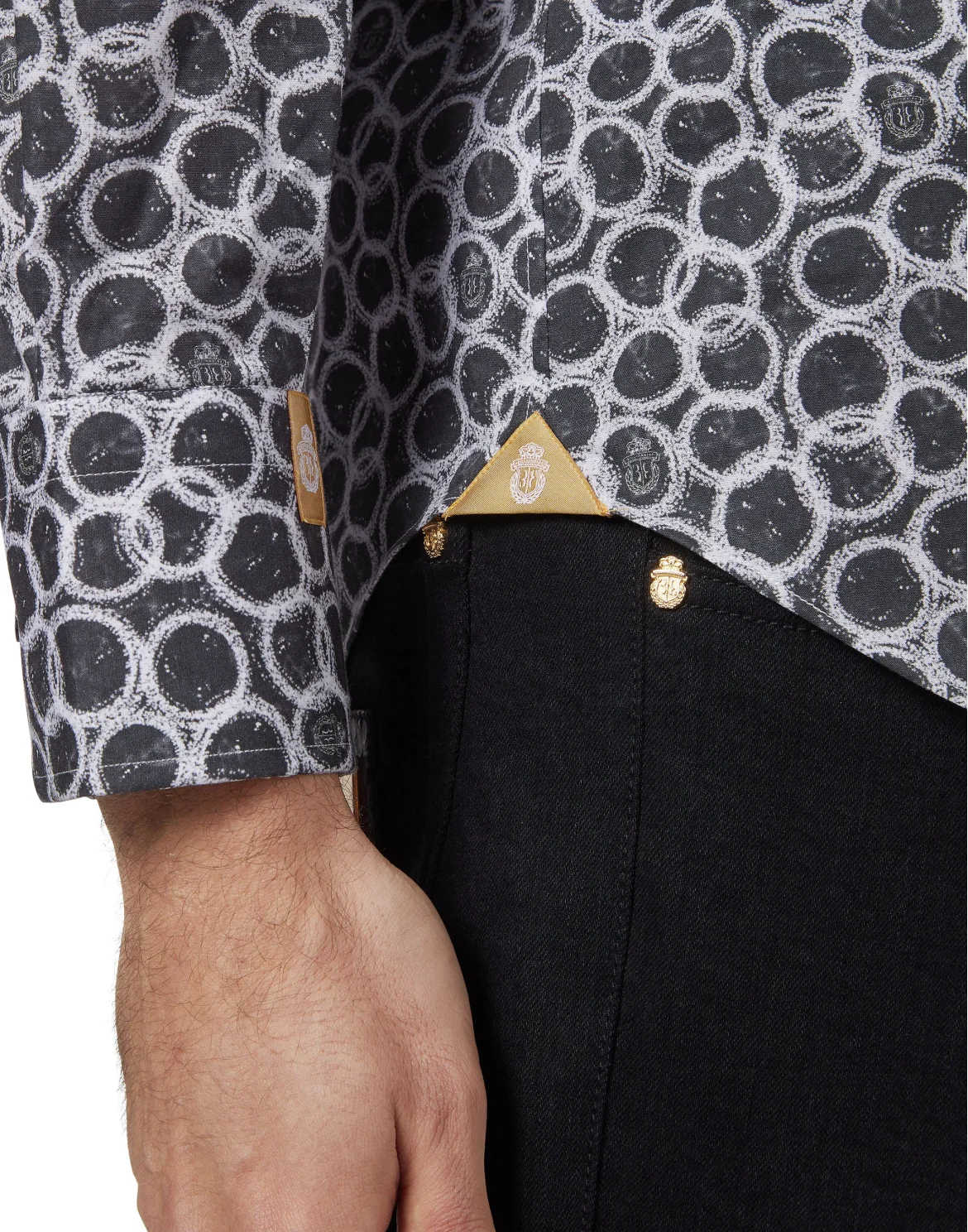 Shirt Silver Cut LS/Multi Original, цвет: Черный
