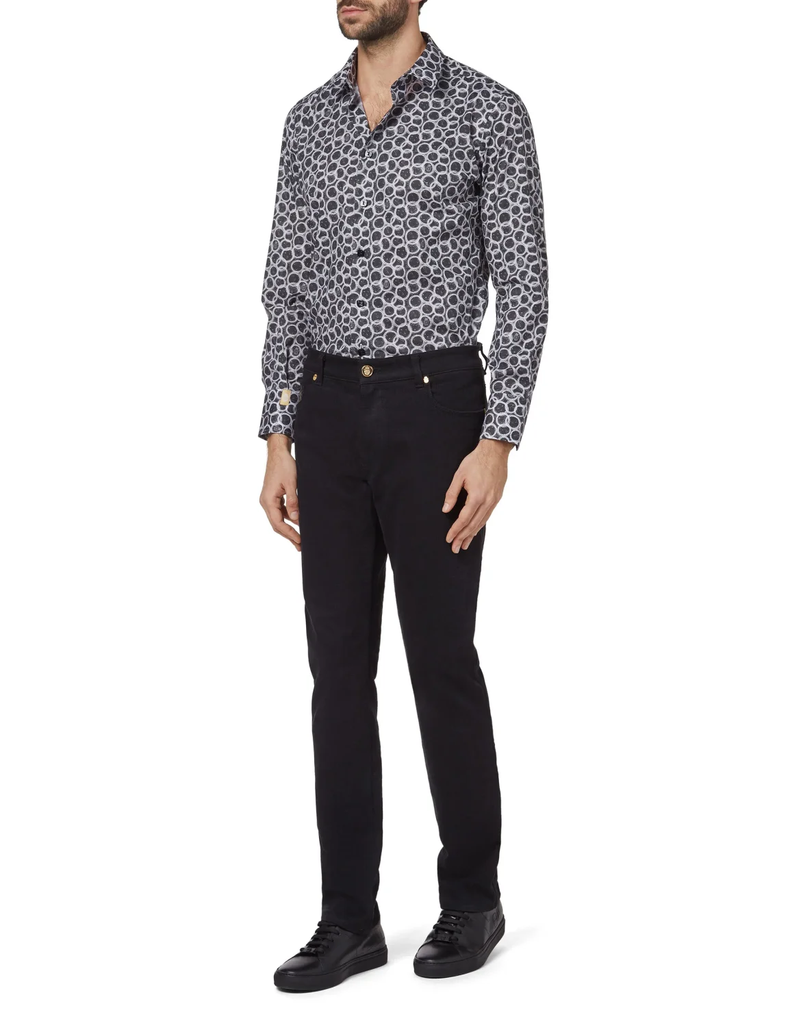 Shirt Silver Cut LS/Multi Original, цвет: Черный