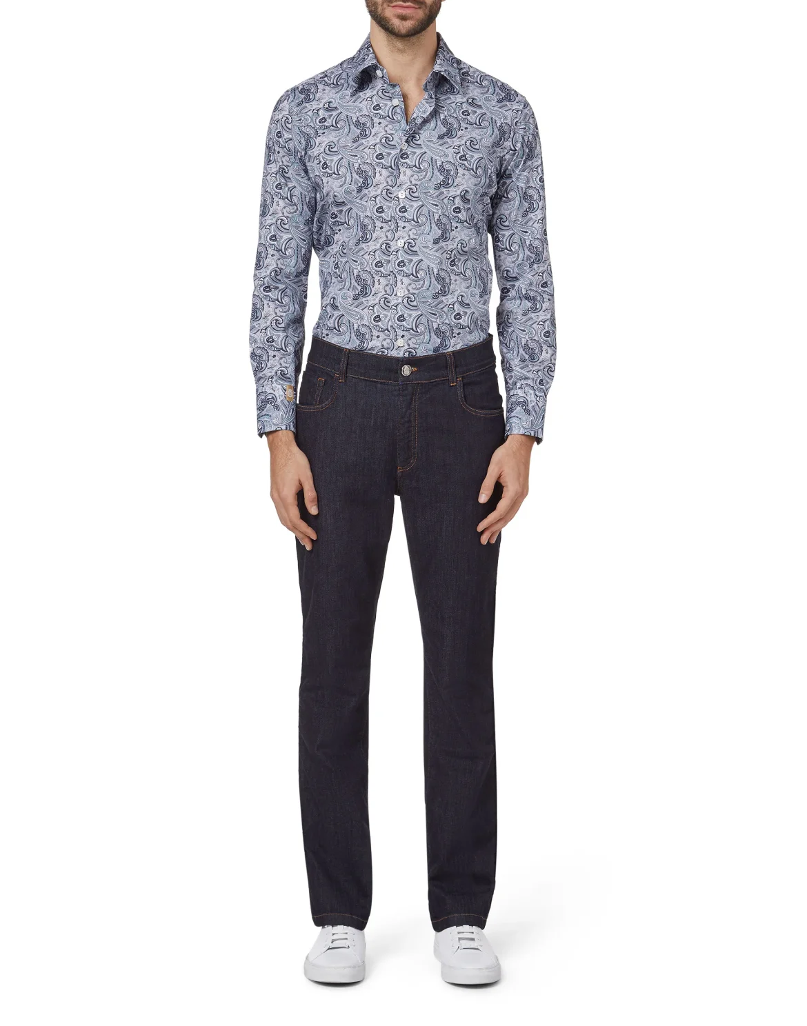 Shirt Silver Cut LS/Milano Original, цвет: Синий