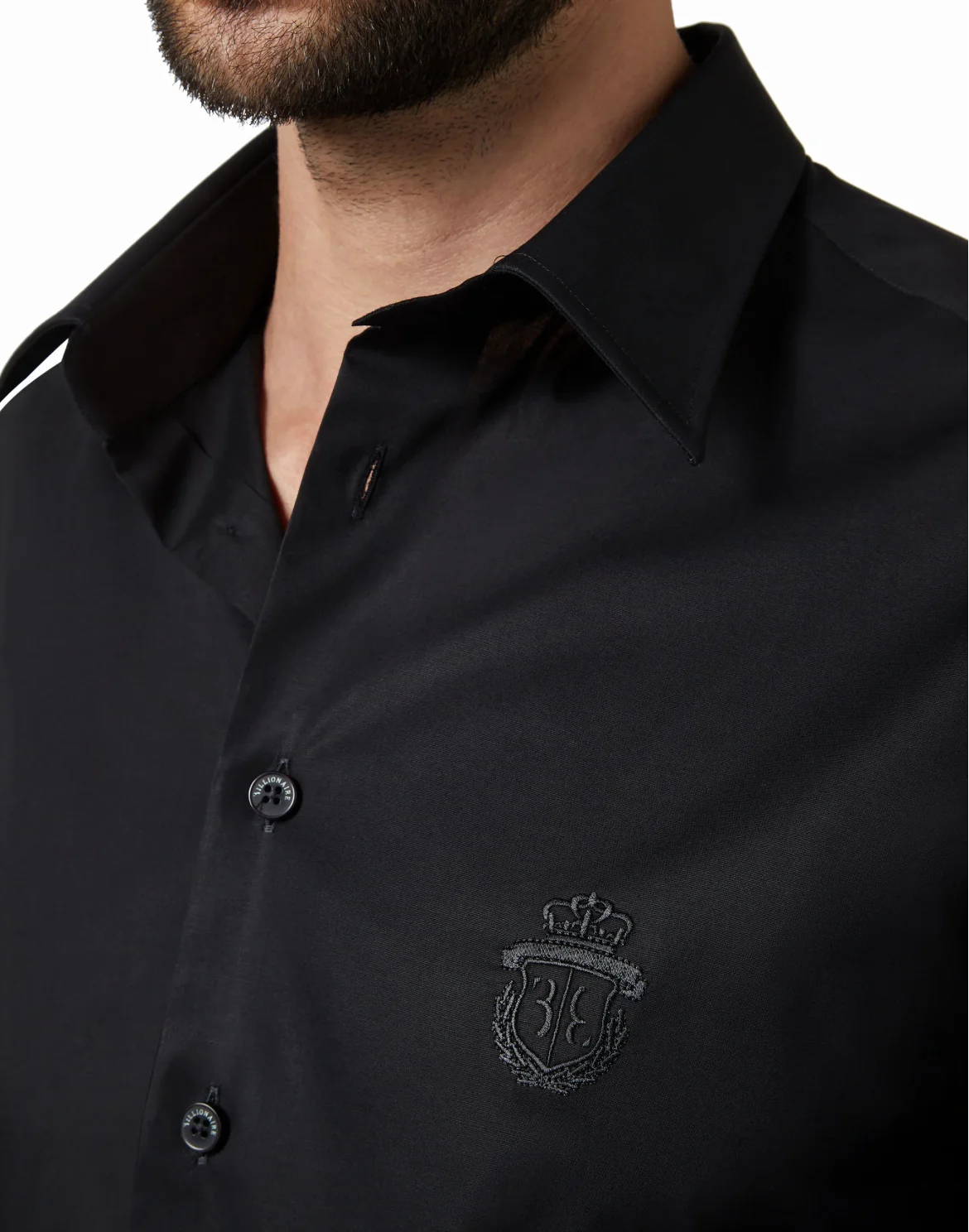 Shirt Silver Cut LS/Milano Original, цвет: Черный