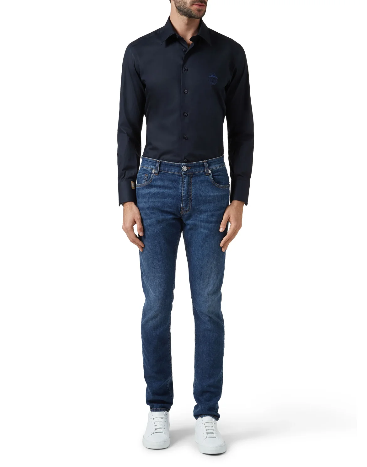 Shirt Silver Cut LS/Milano Original, цвет: Синий