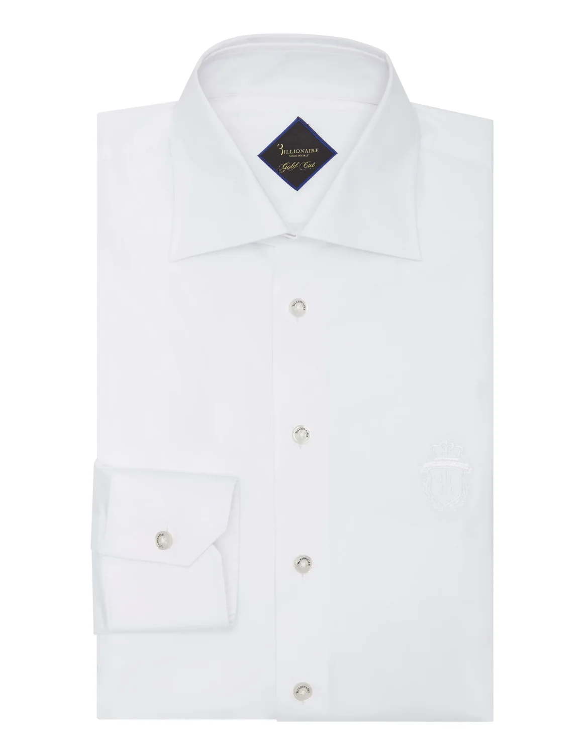 Shirt Gold Cut LS/Flavio Original, цвет: Белый