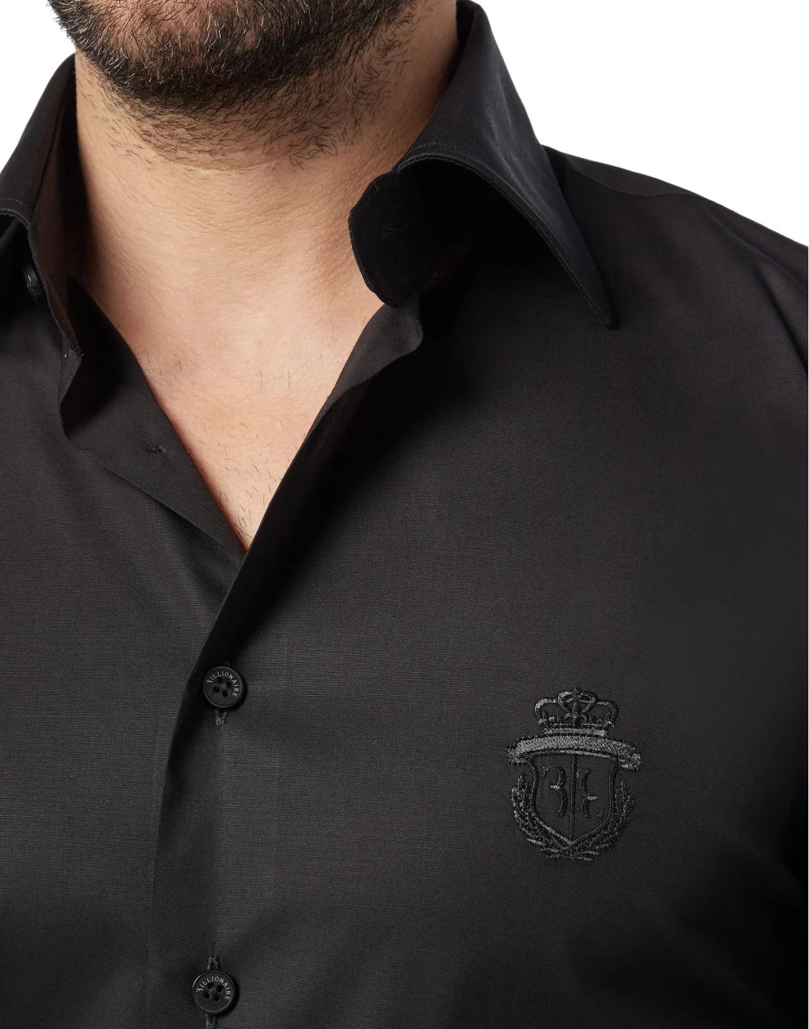 Shirt Gold Cut LS/Flavio Original, цвет: Черный