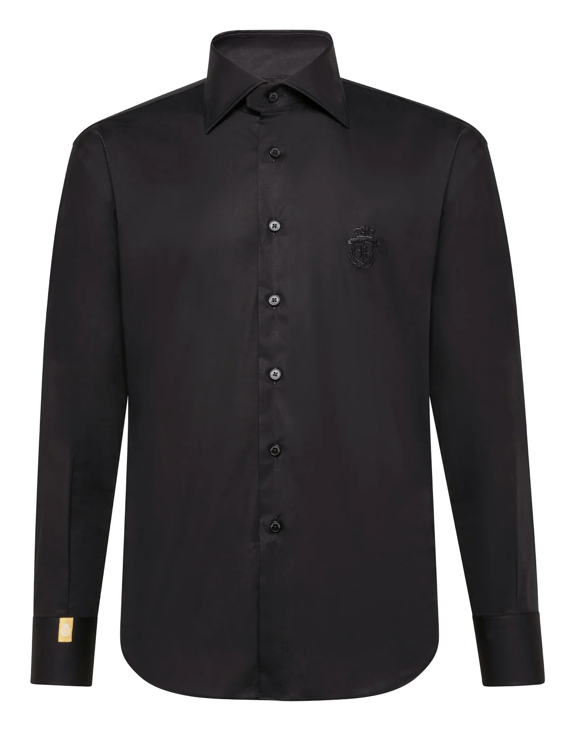 Shirt Gold Cut LS/Flavio Original, цвет: Черный