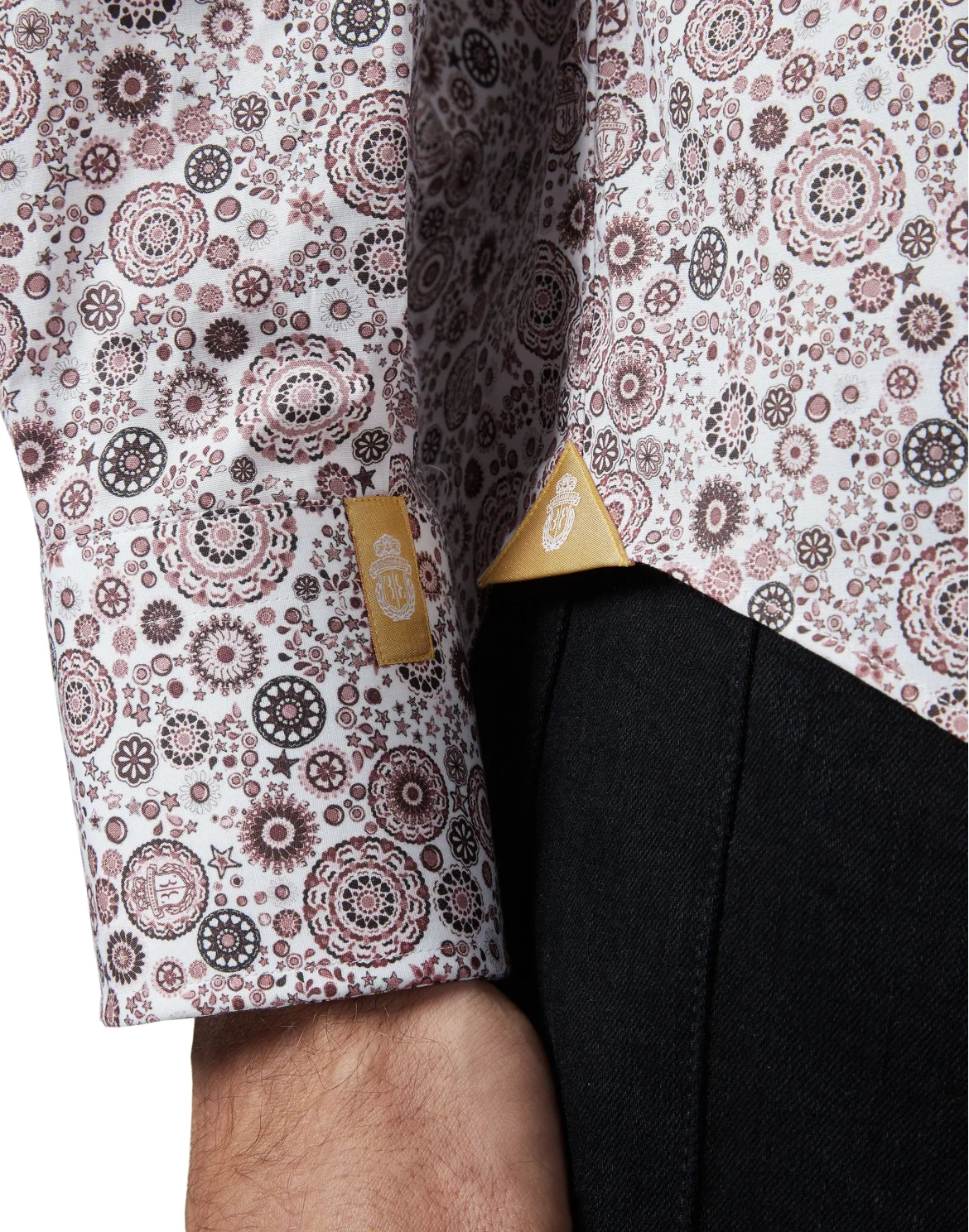 Shirt Gold Cut LS/Flavio Original, цвет: Красный