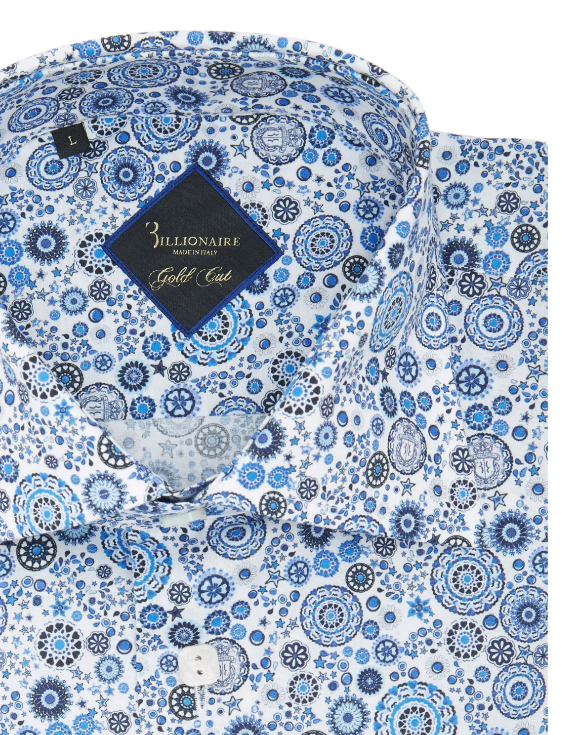 Shirt Gold Cut LS/Flavio Original, цвет: Синий
