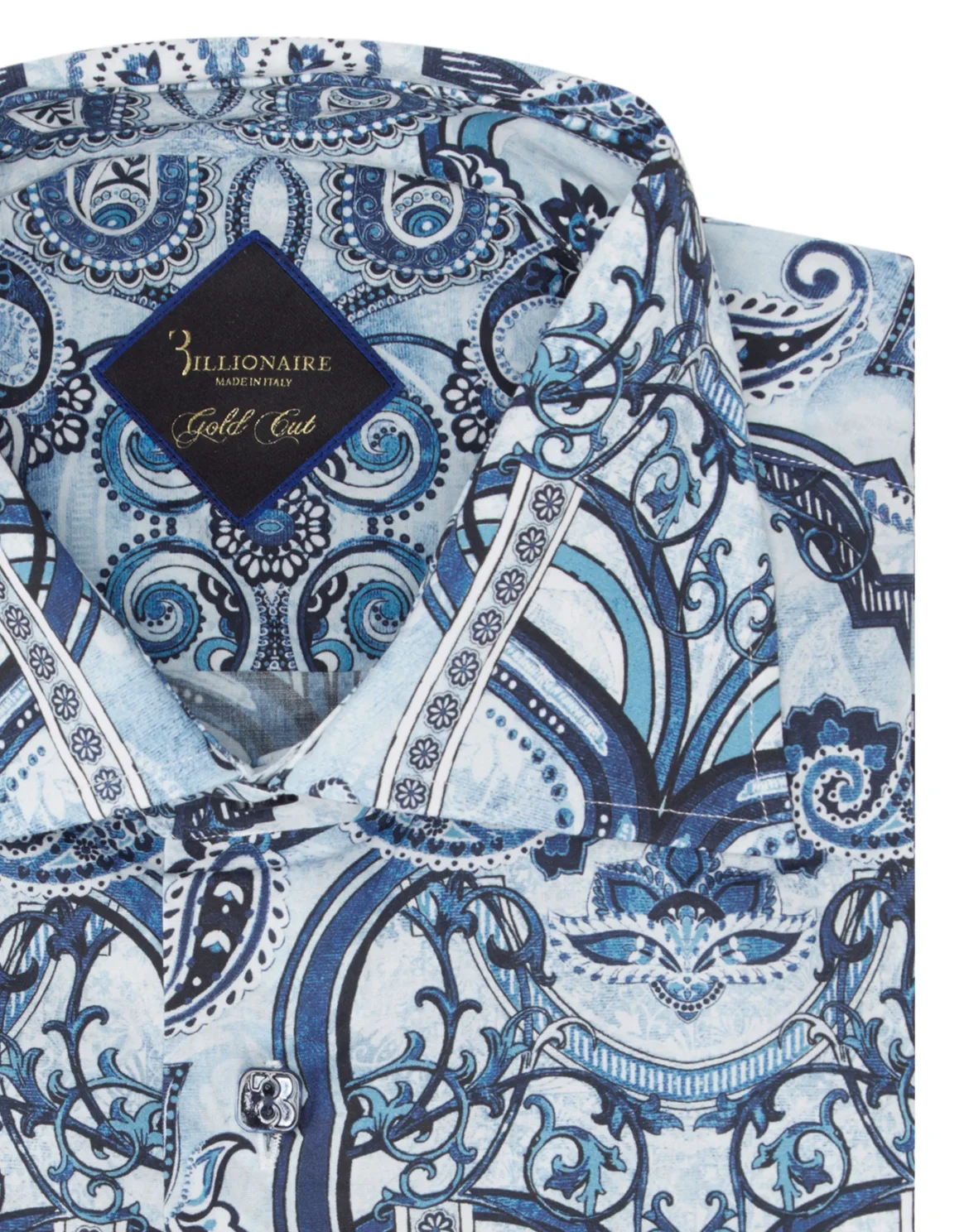Shirt Gold Cut LS/Flavio Original, цвет: Синий