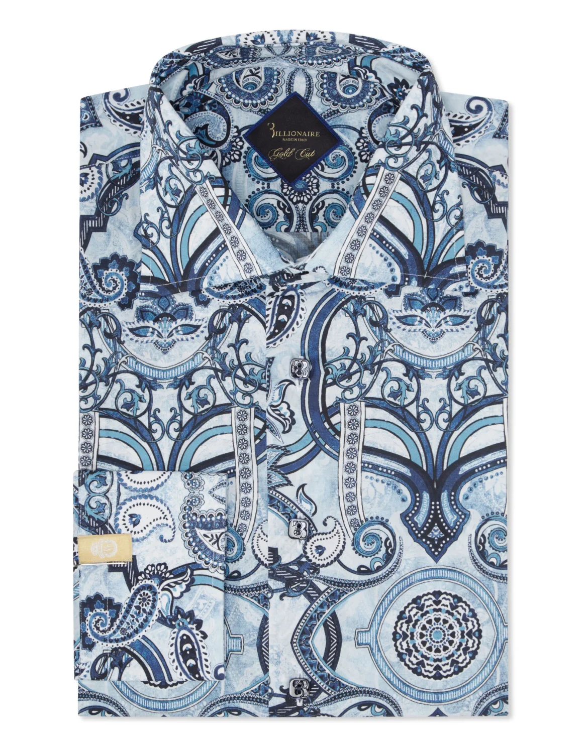 Shirt Gold Cut LS/Flavio Original, цвет: Синий