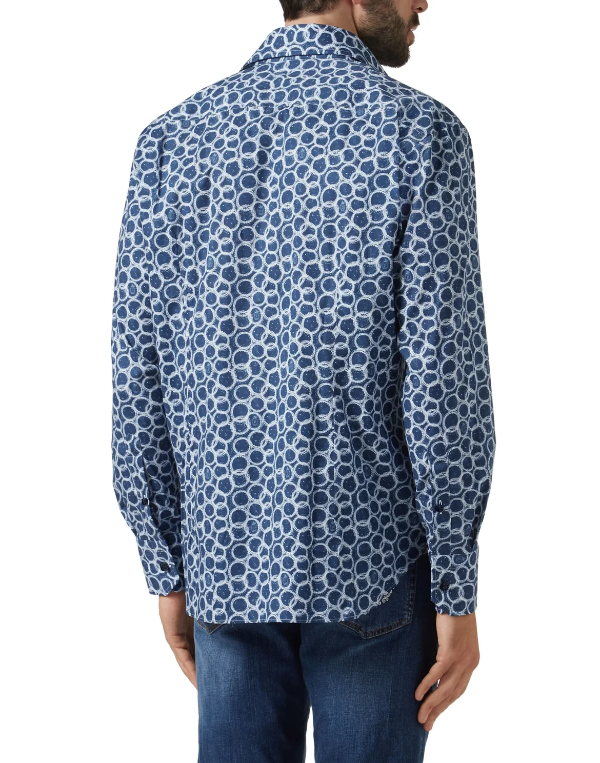 Shirt Gold Cut LS/Flavio Original, цвет: Синий