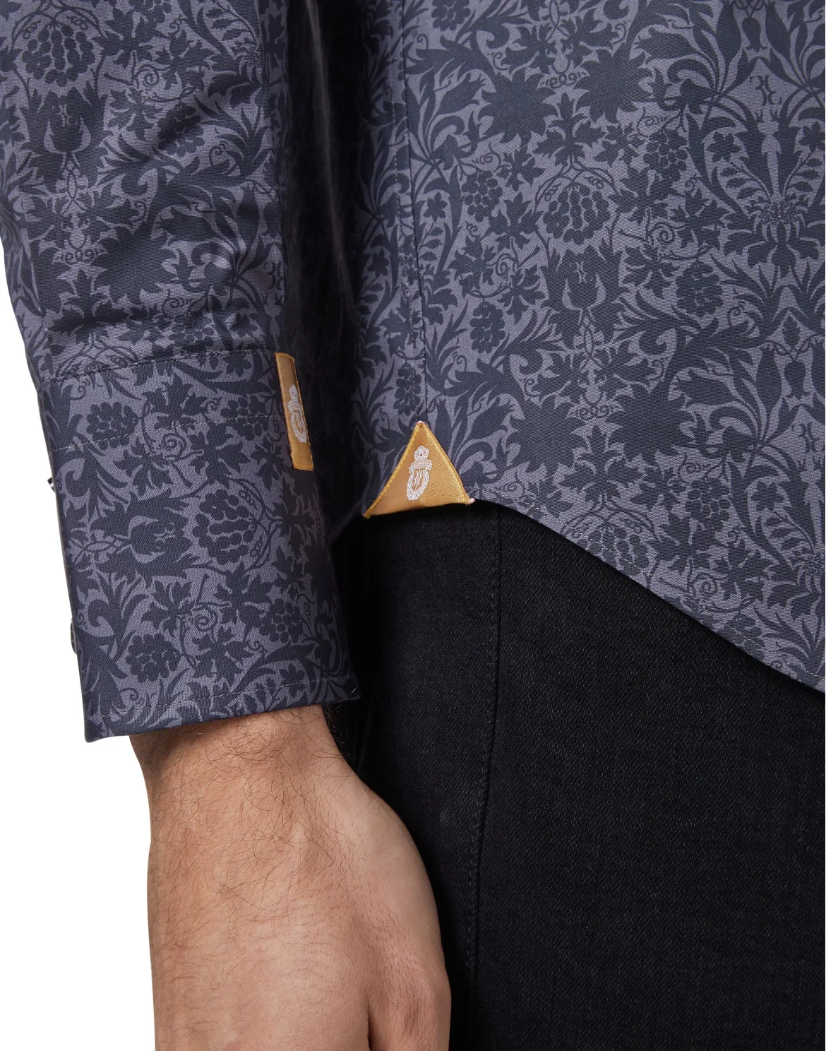 Shirt Gold Cut LS/Milano Original, цвет: Черный