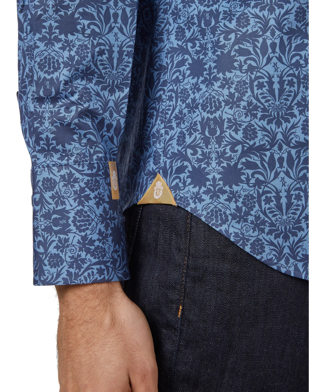Shirt Gold Cut LS/Milano Original, цвет: Синий