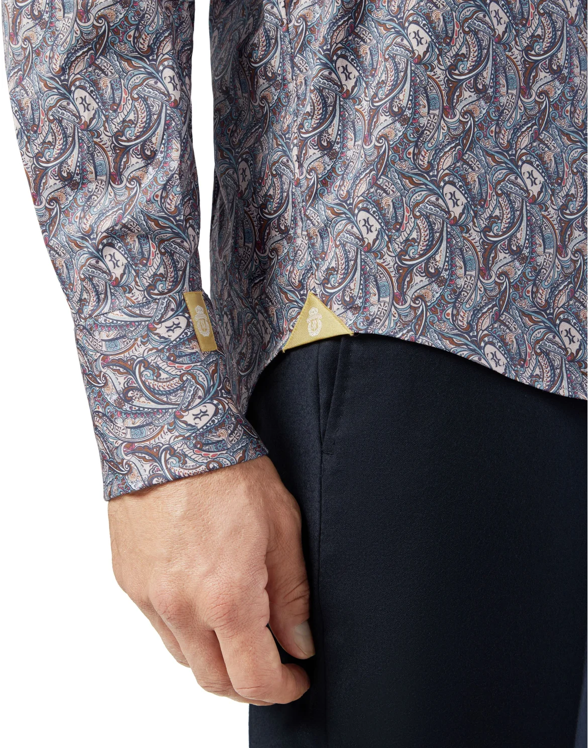 Shirt Gold Cut LS/Milano Original, цвет: Белый