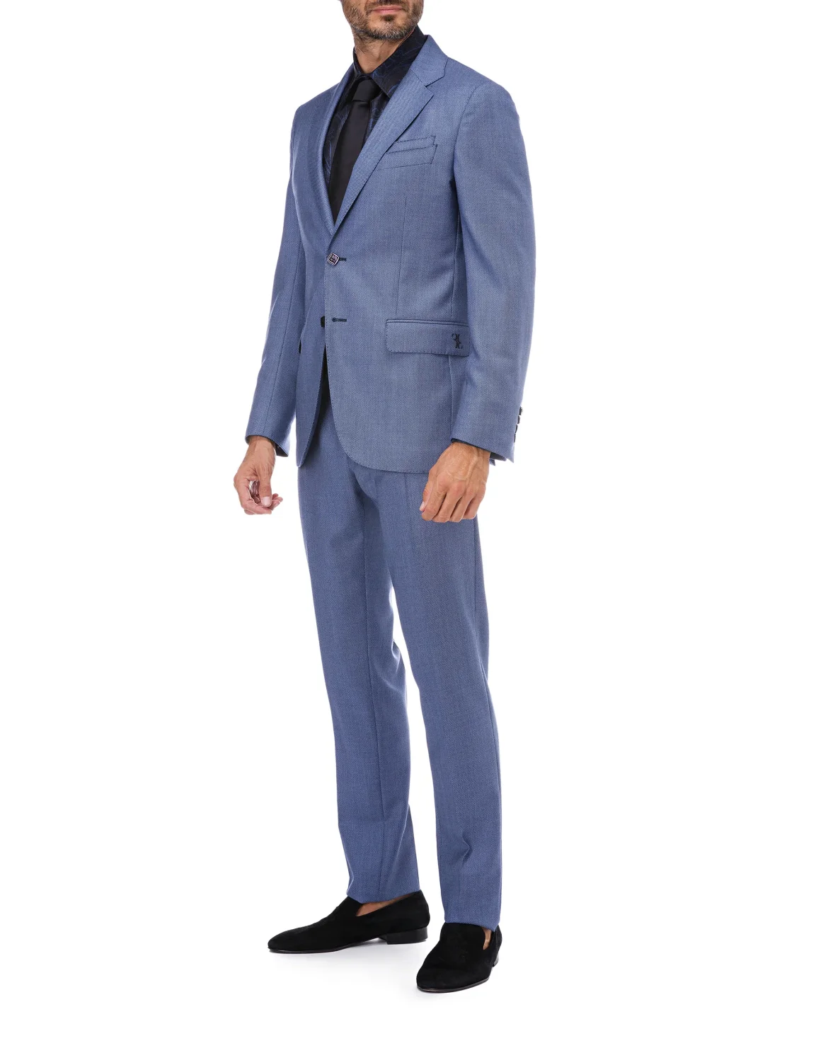 Long Trousers Regular Fit Double B, цвет: Голубой