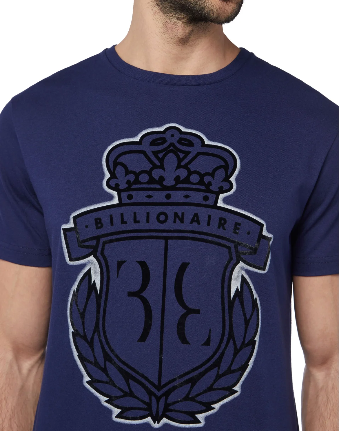 T-shirt Round Neck SS Crest, цвет: Синий