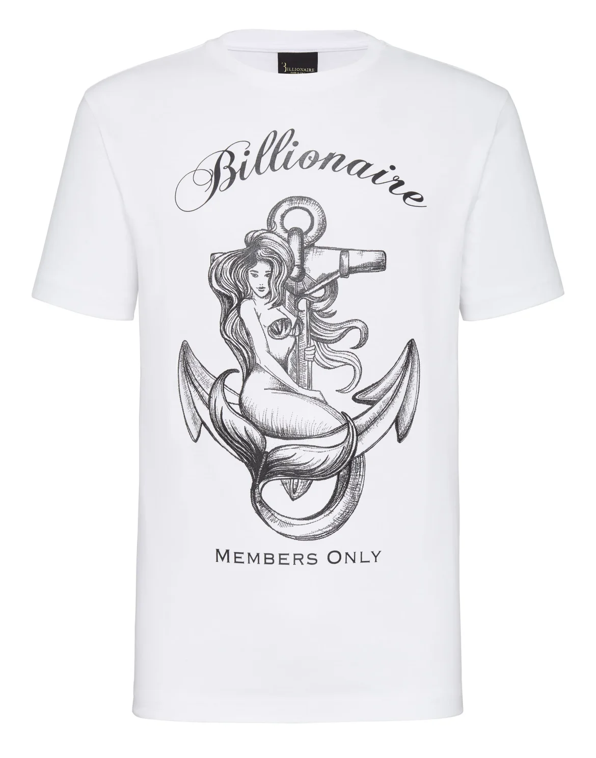 T-shirt Round Neck SS Members only, цвет: Белый