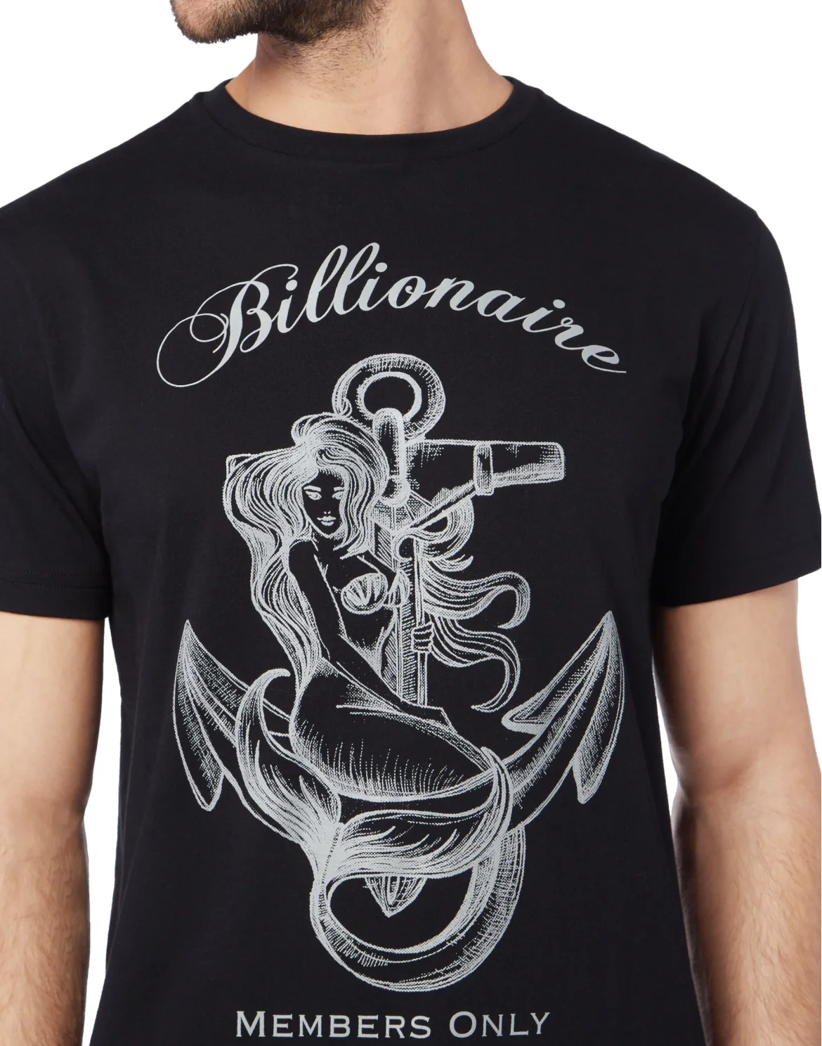 T-shirt Round Neck SS Members only, цвет: Черный