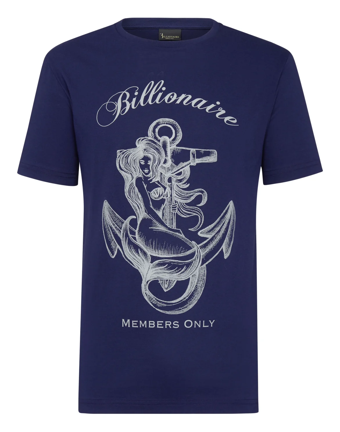T-shirt Round Neck SS Members only, цвет: Синий