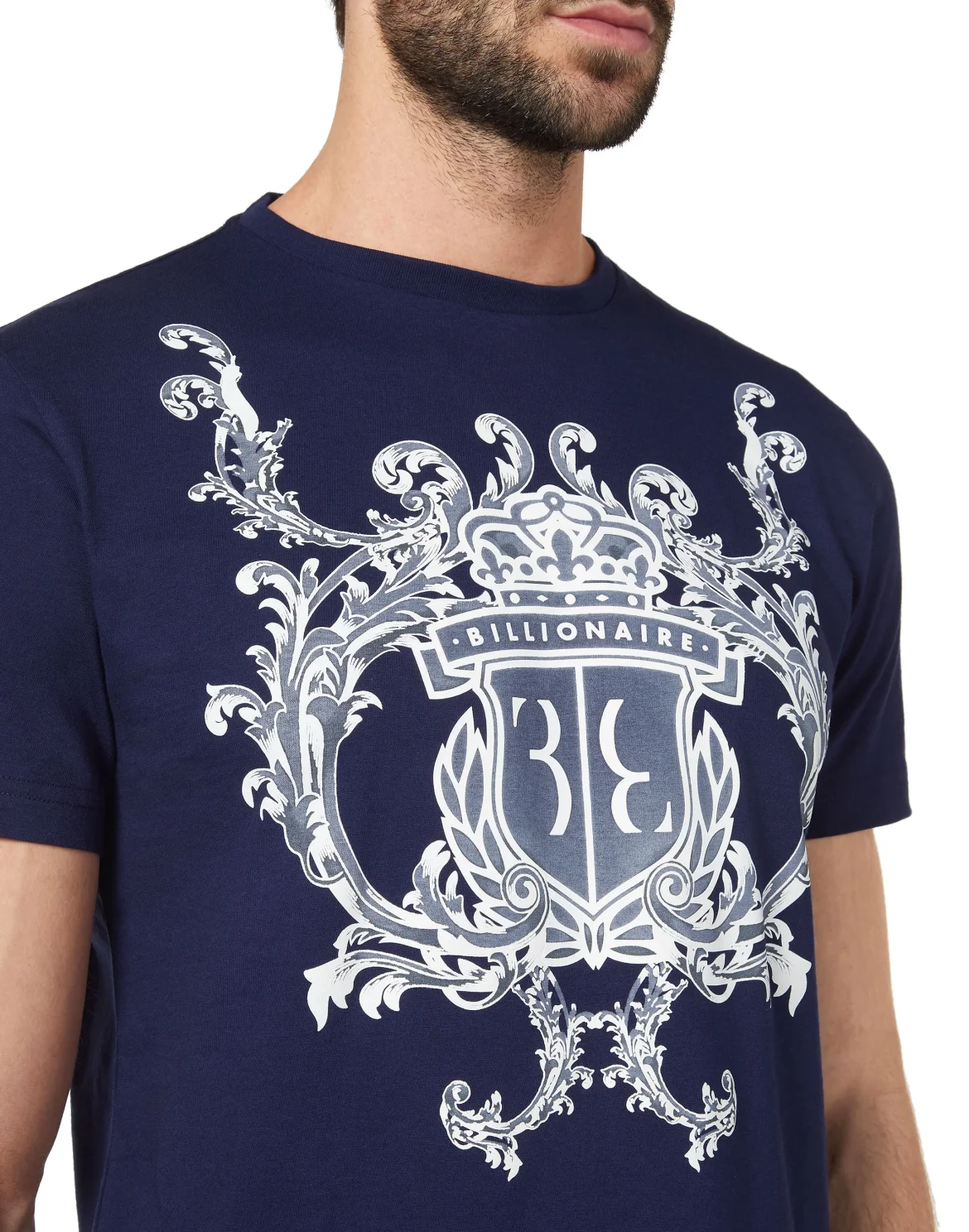 T-shirt Round Neck SS Lion, цвет: Синий
