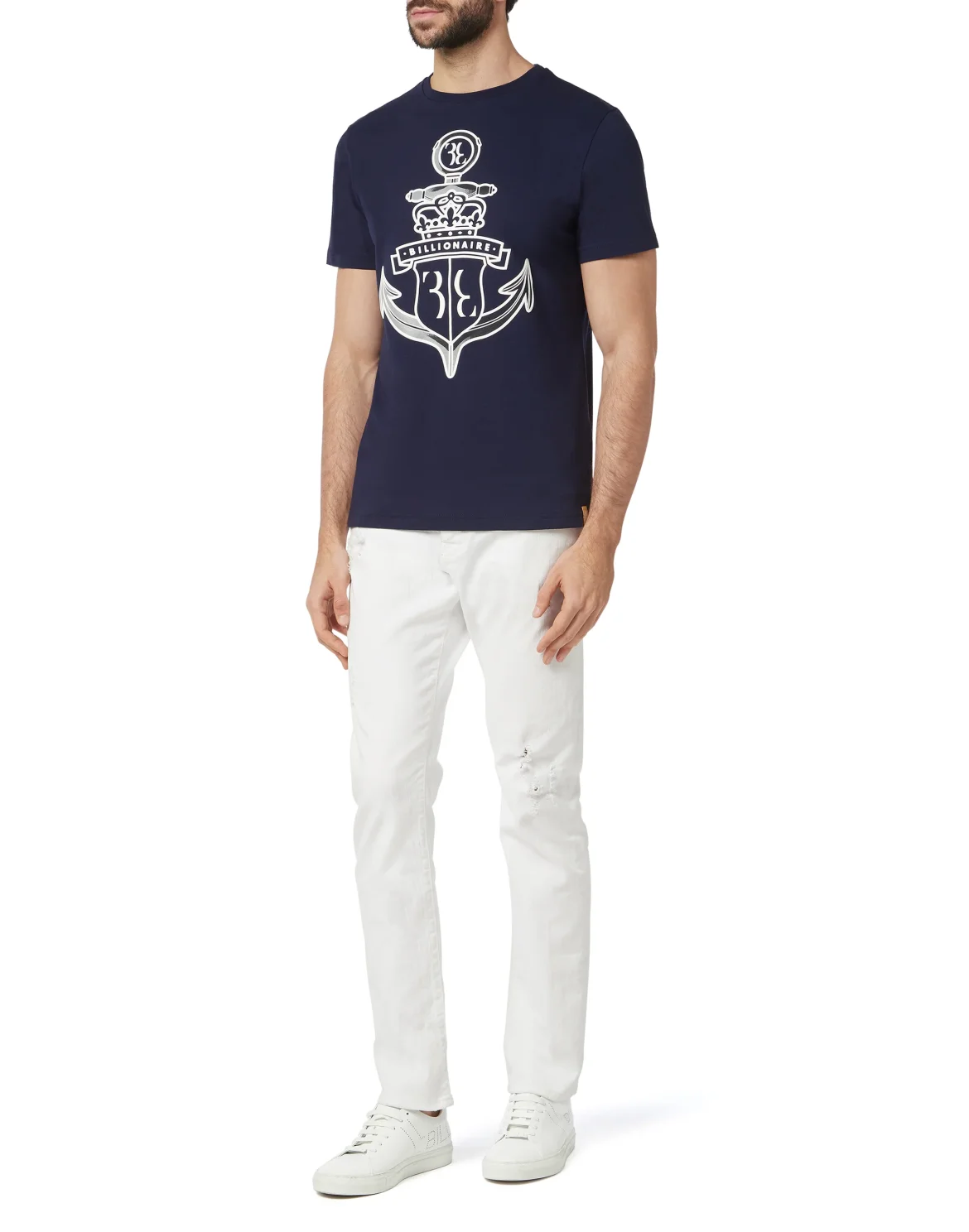 T-shirt Round Neck SS Members only, цвет: Синий