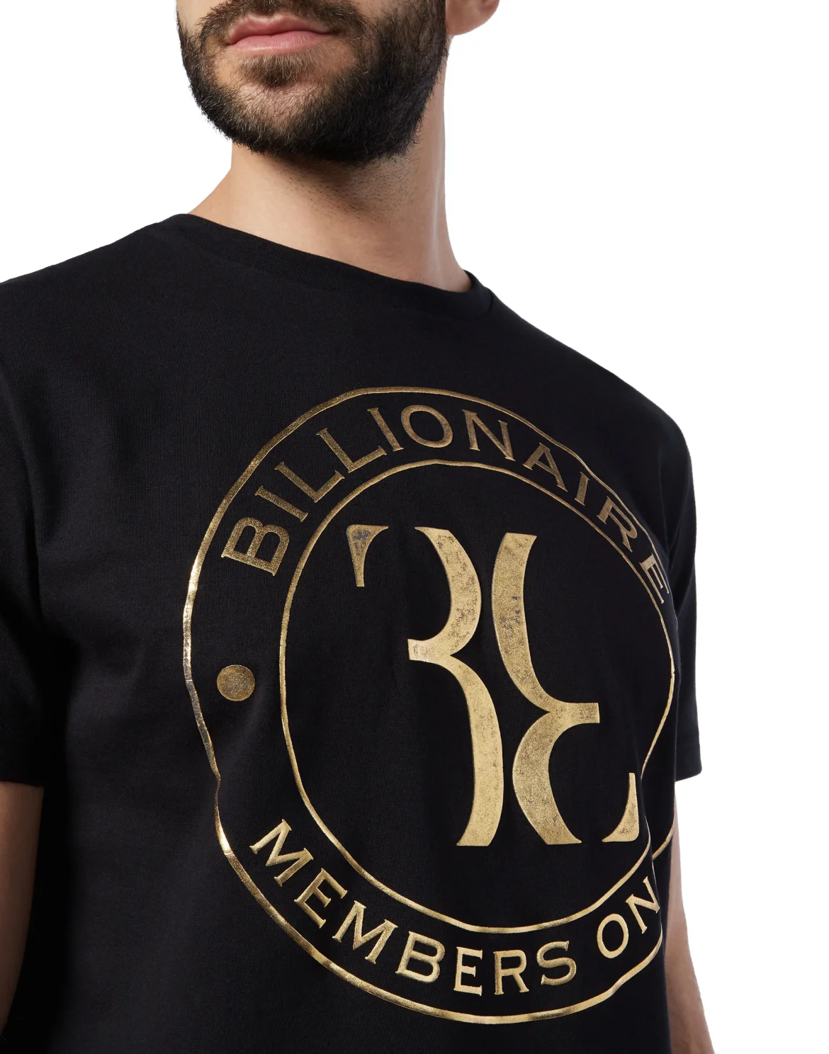 T-shirt Round Neck SS Members only, цвет: Черный
